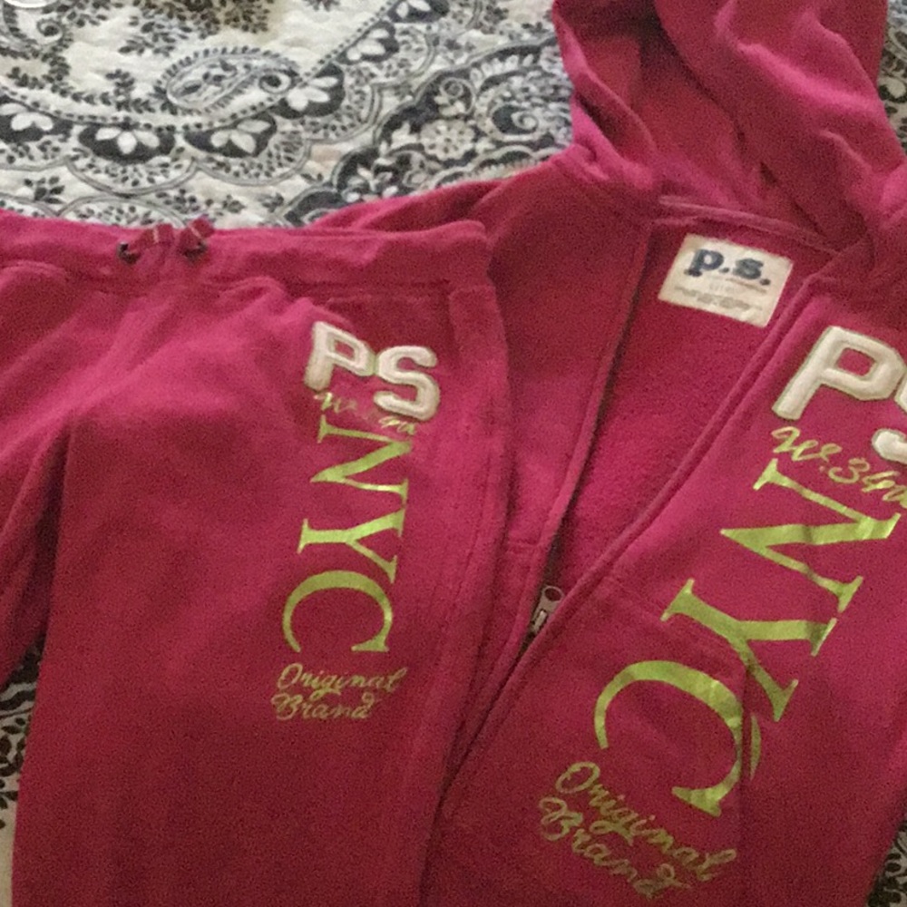 PS from Aeropostale Sweat Jacket and Pants.